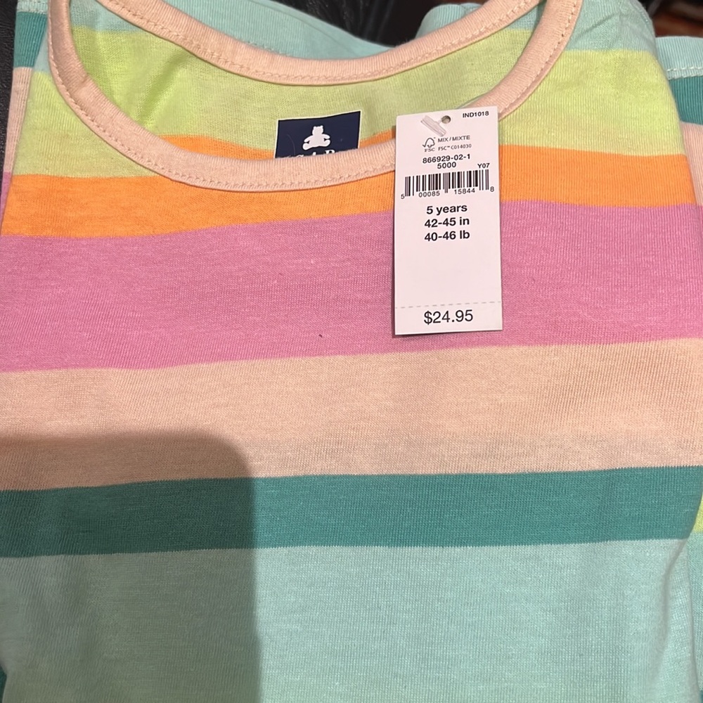 NWT Gap Cotton Play Dress Size 5 - Picture 11 of 11